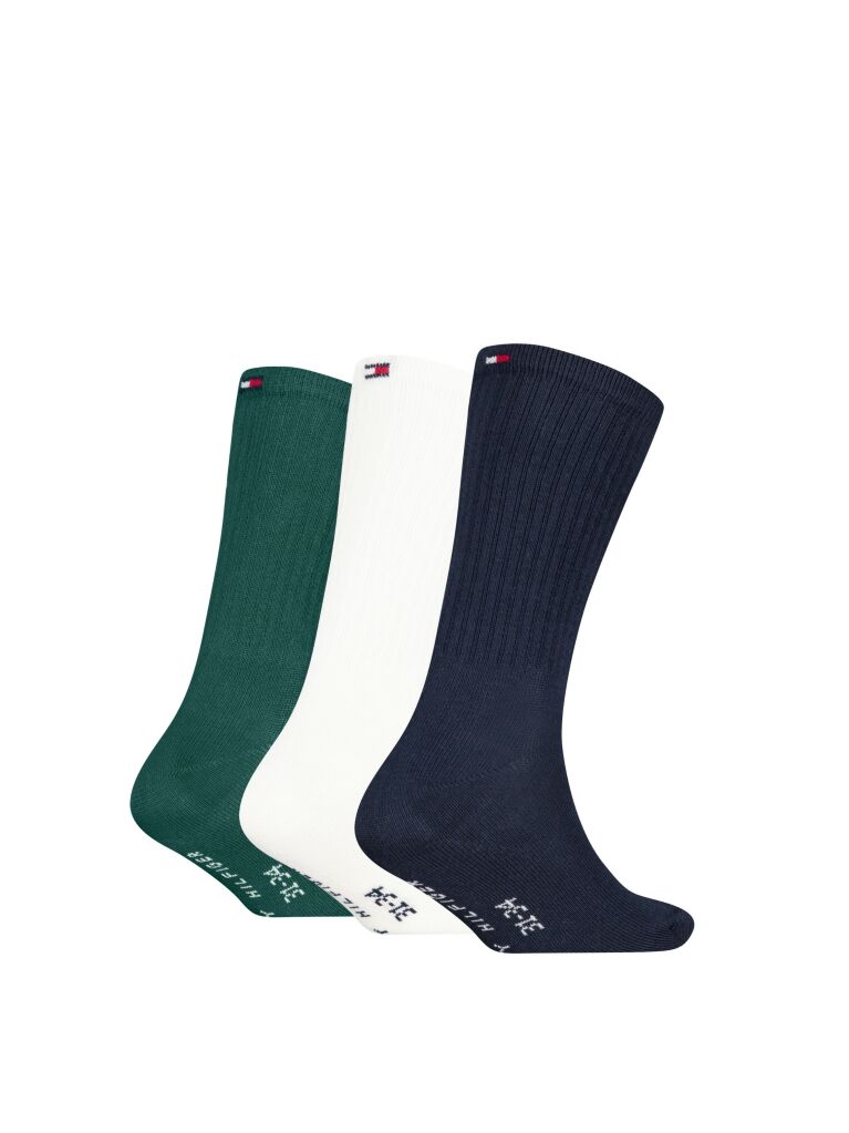 Multi Tommy Hilfiger Kids' Crew Socks 3 Pack  Kids Unisex