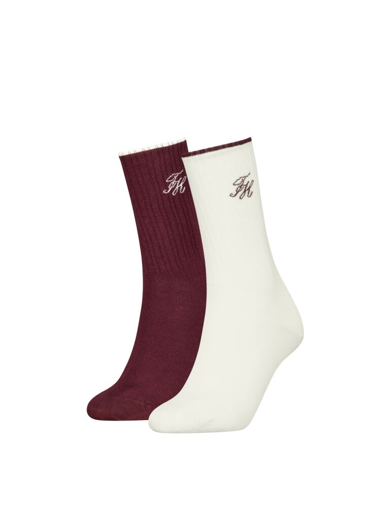 Multi Tommy Hilfiger 2 Pack Sosete Classice  Femei