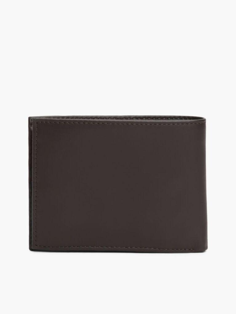 Brown Bifold Leather Wallet  Men