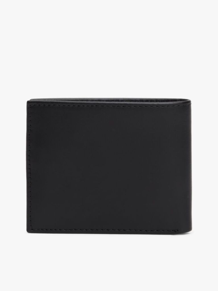 Negru Portofel Mic Bifold Embossed  Barbati