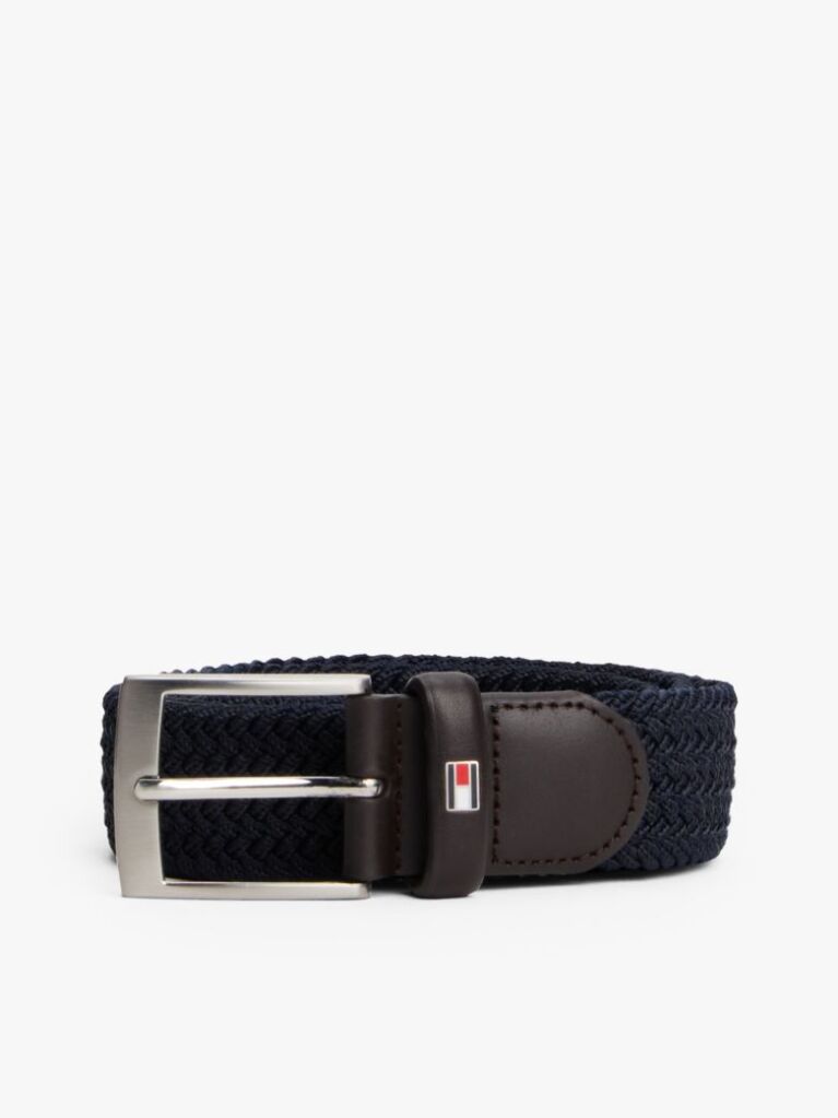 Blue WEBBED BELT  Men