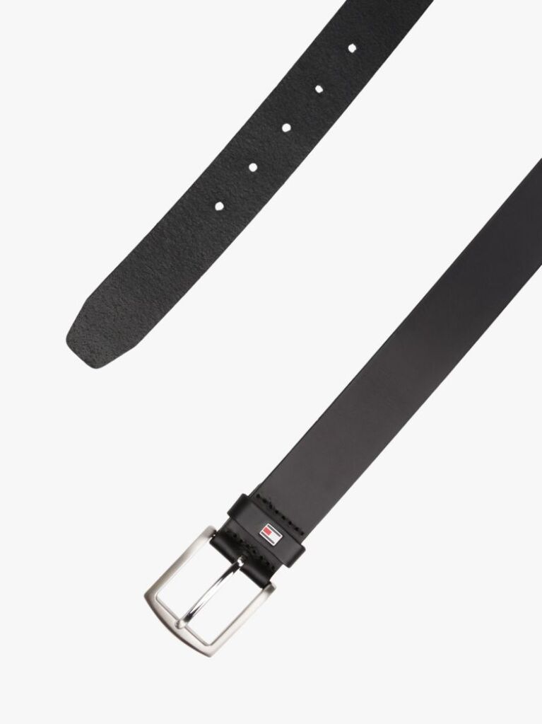 Blue Denton Leather Belt  Men