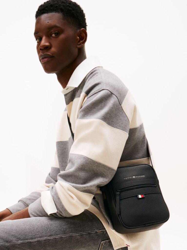 Negru Geanta Mica Reporter Essential  Barbati