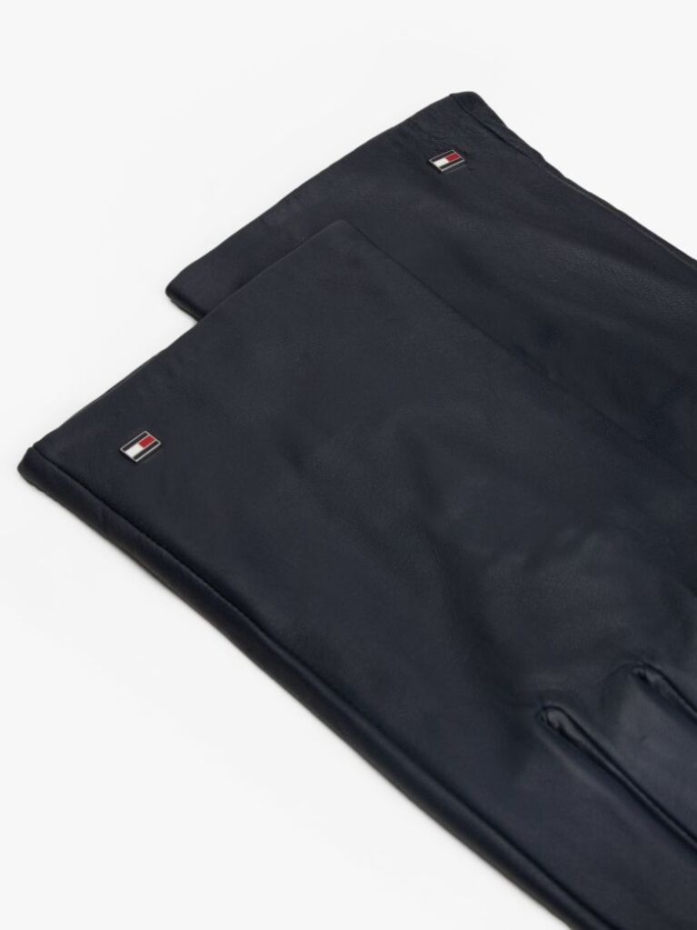 Blue Manusi Essential Din Piele Cu Steag  Barbati