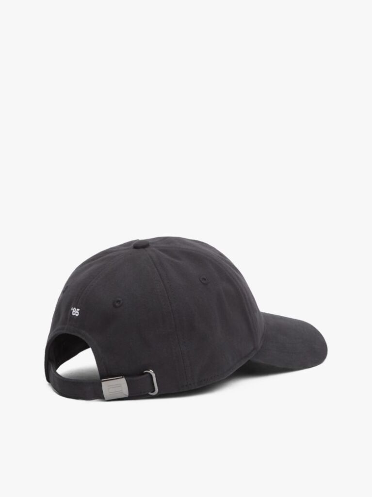 Negru Sapca Baseball Cu Sase Panouri Si Steag 1985 Collection  Barbati