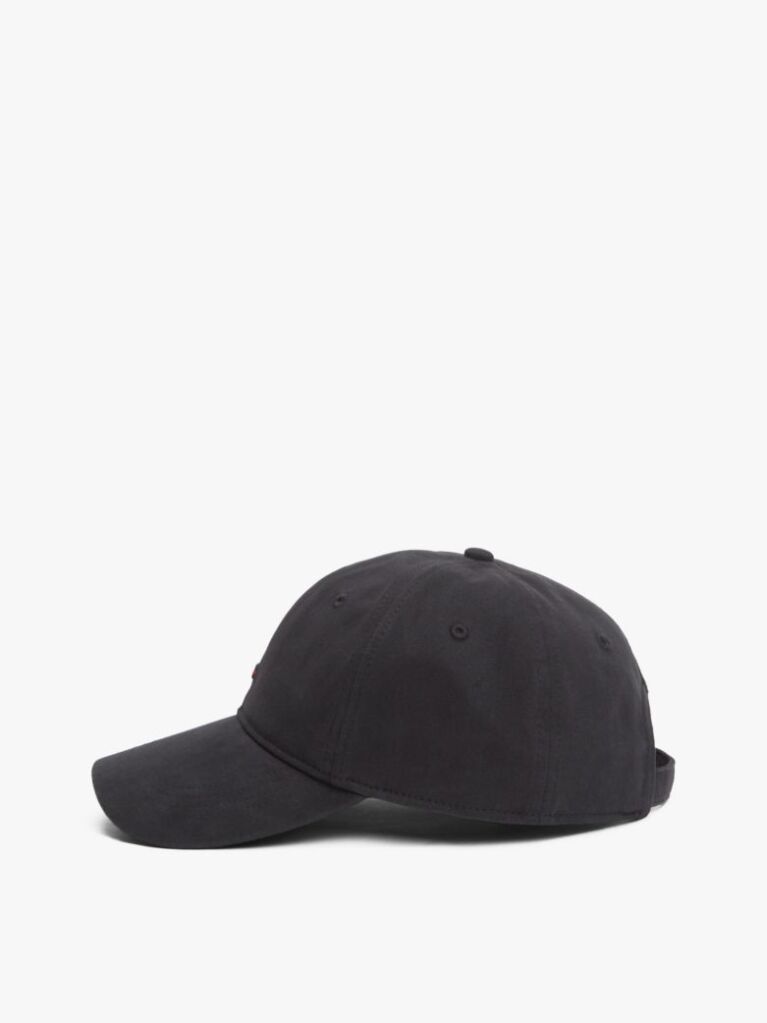Negru Sapca Baseball Cu Sase Panouri Si Steag 1985 Collection  Barbati