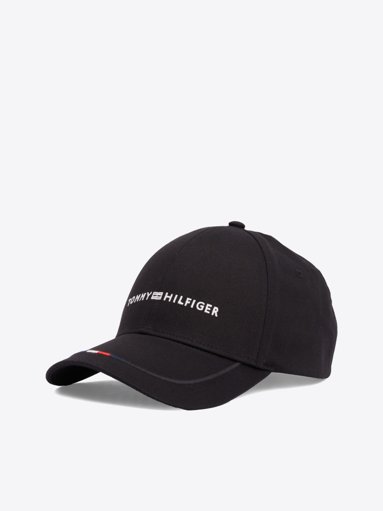 Negru Sapca Baseball Six-Panel Cu Broderie Logo  Barbati