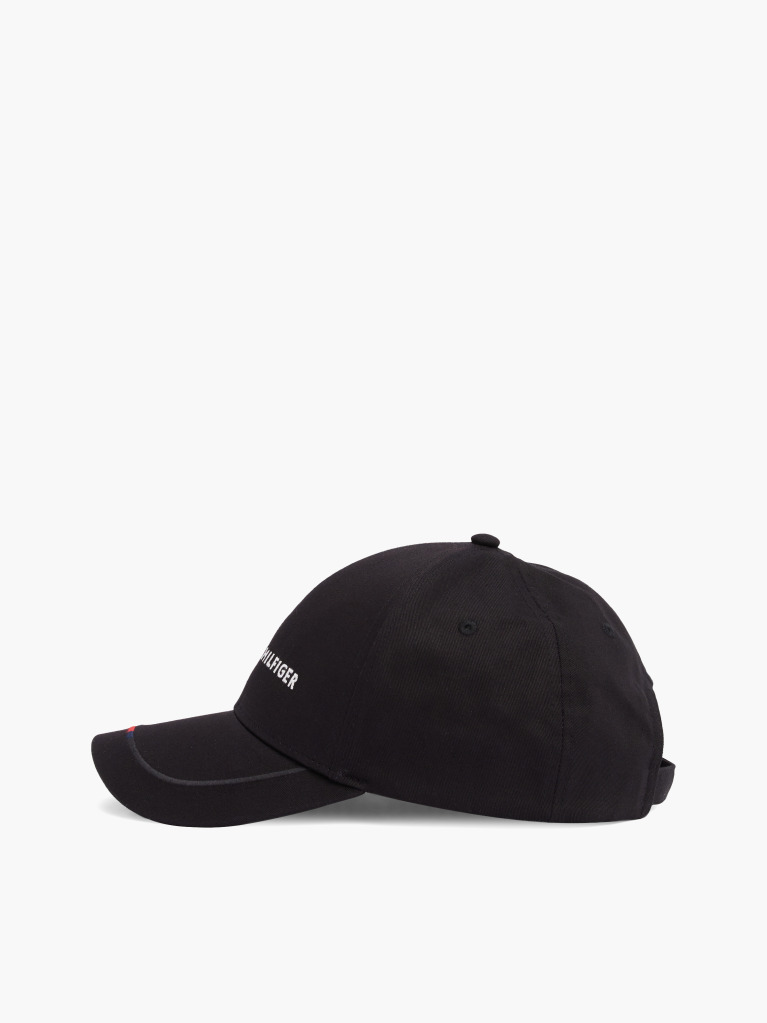 Negru Sapca Baseball Six-Panel Cu Broderie Logo  Barbati