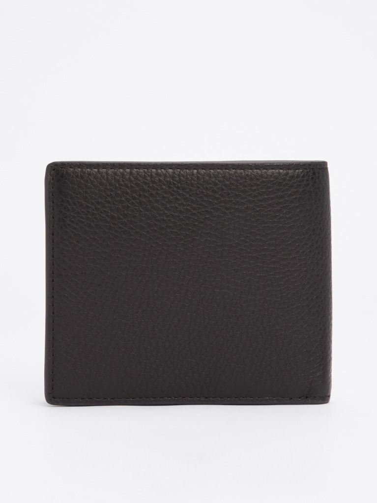 Black Premium Leather Bifold Wallet  Men