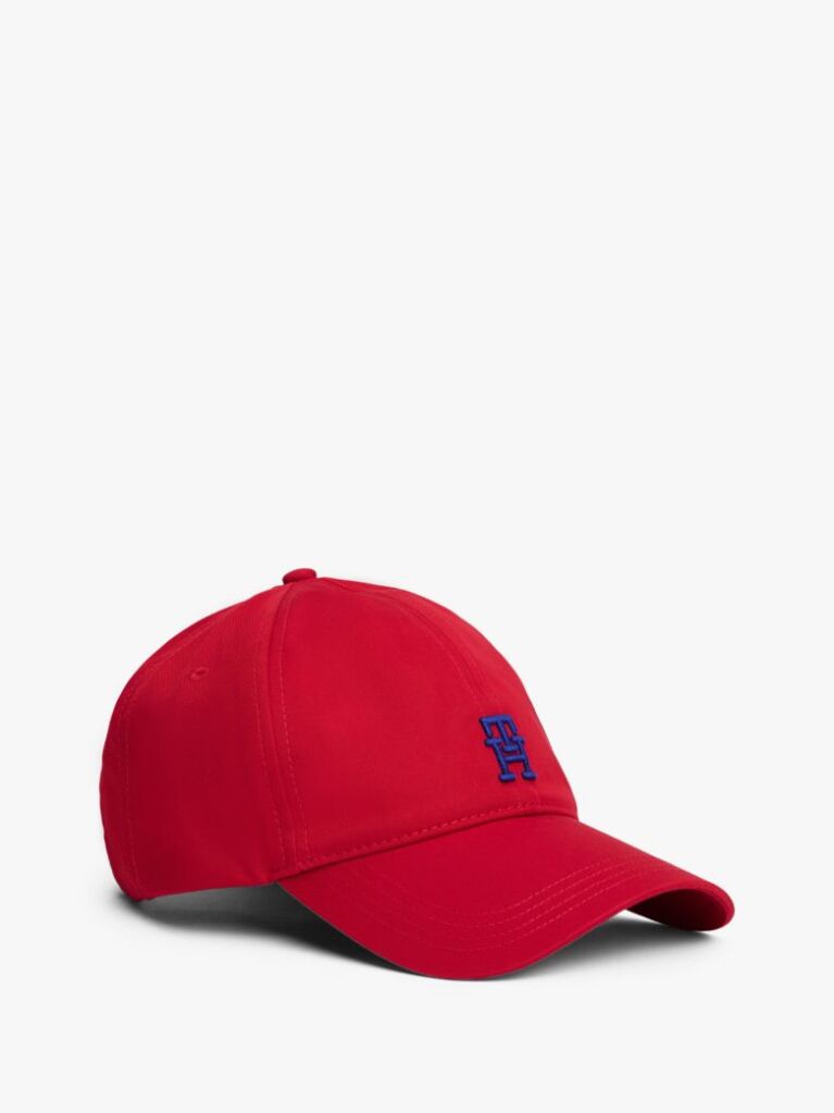 Rosu Sapca De Baseball Cu Monograma Th Si Contrast  Barbati