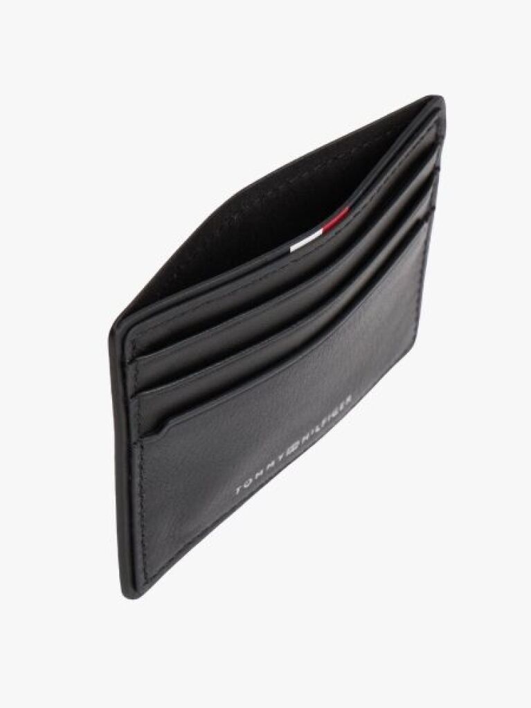 Black Corporate Leather Credit Card Holder  Men