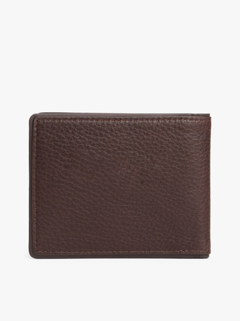 Brown Corporate Leather Bifold Credit Card Wallet  Men