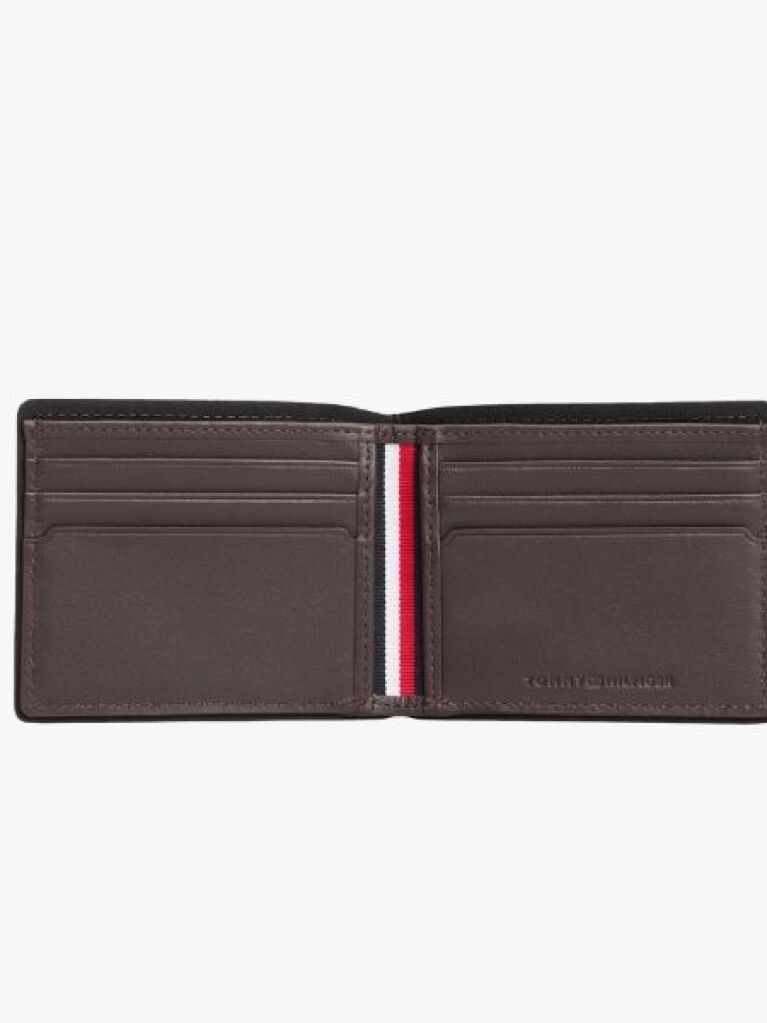 Brown Corporate Leather Bifold Credit Card Wallet  Men