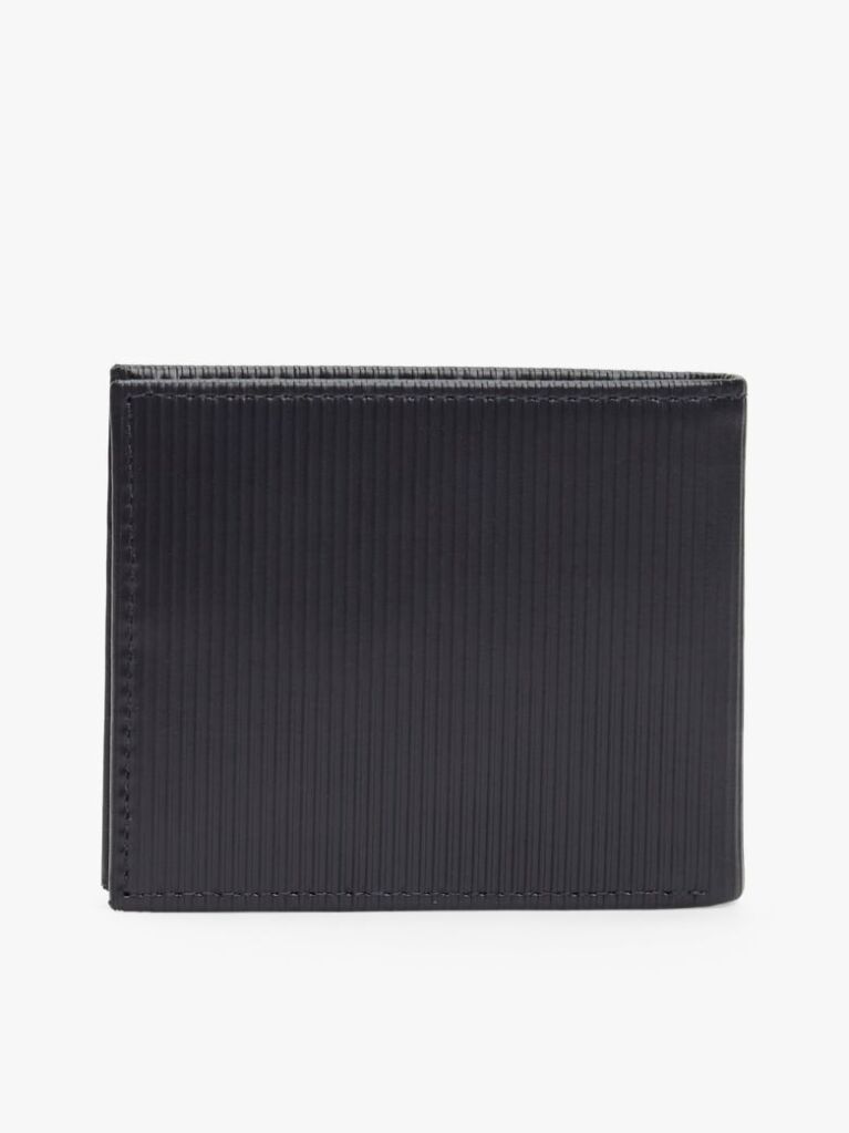 Blue Portofel Din Piele Cu Doua Compartimente Si Logo Hilfiger  Barbati
