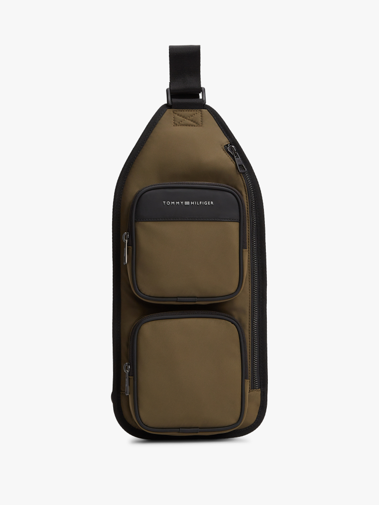 Verde Rucsac Cu Logo Metalic  Barbati