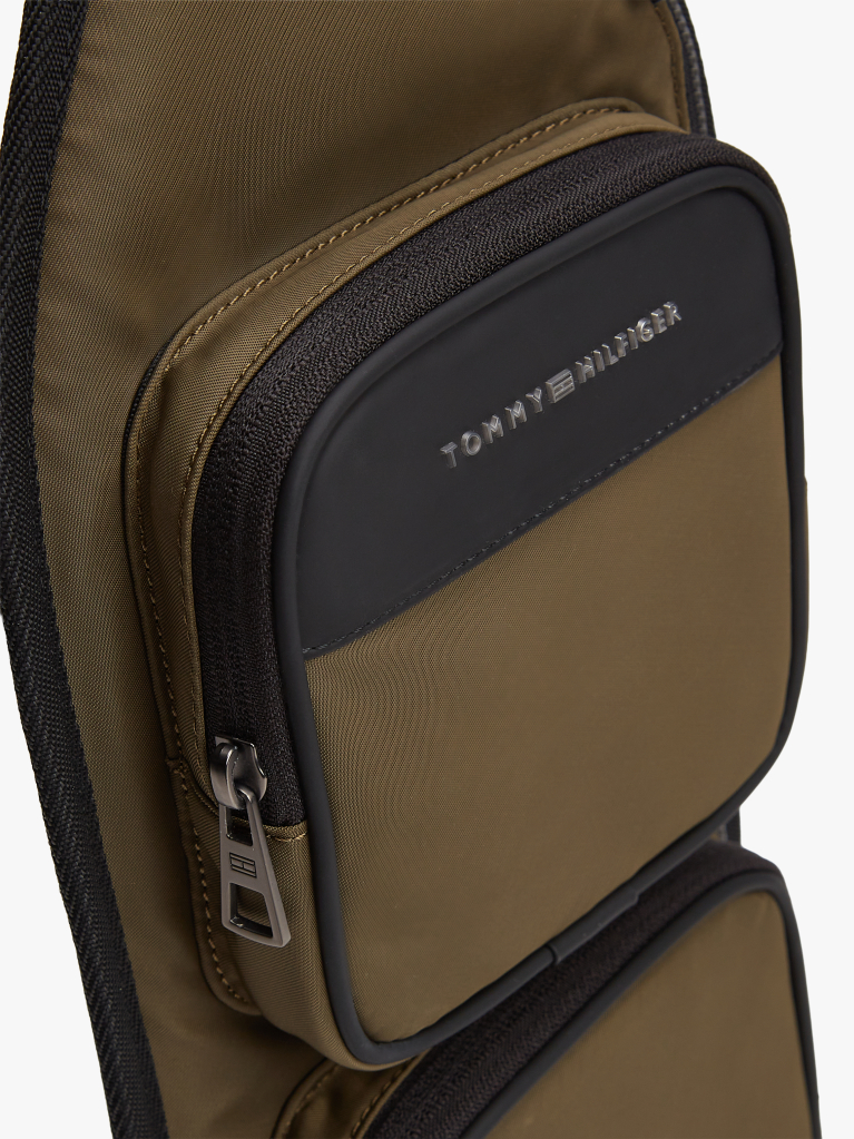 Verde Rucsac Cu Logo Metalic  Barbati