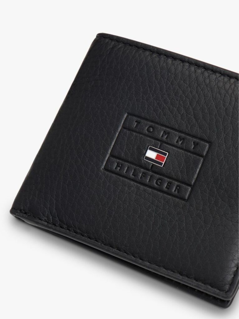 Negru Portofel Bifold Casual Din Piele  Barbati