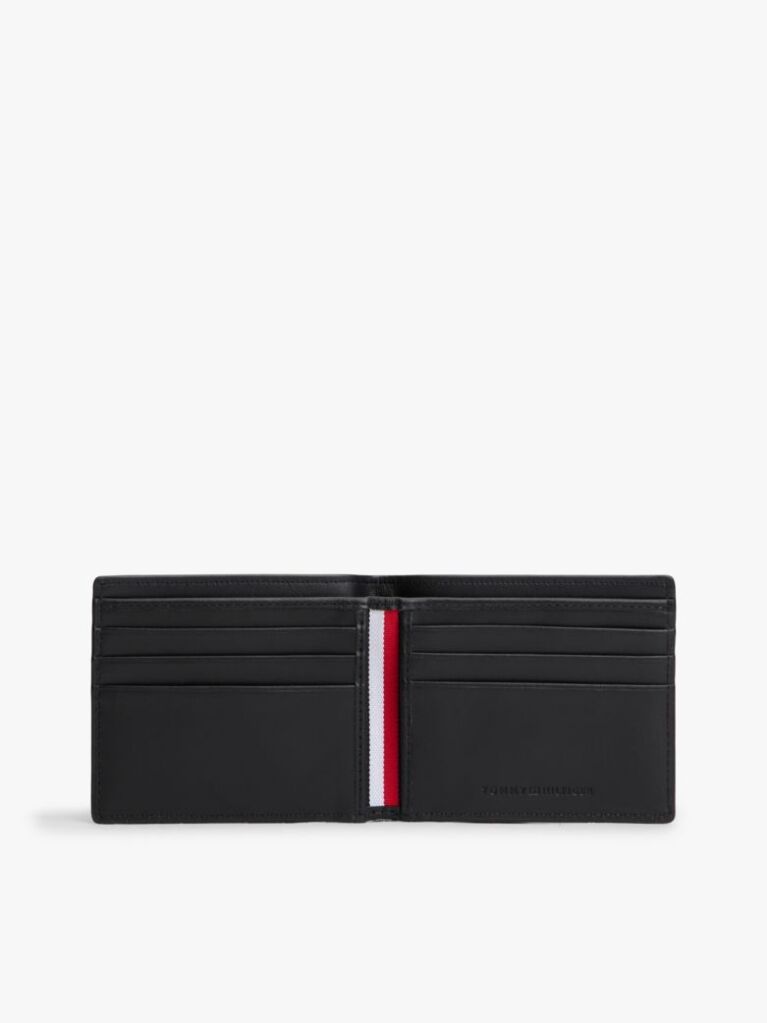 Negru Portofel Bifold Casual Din Piele  Barbati
