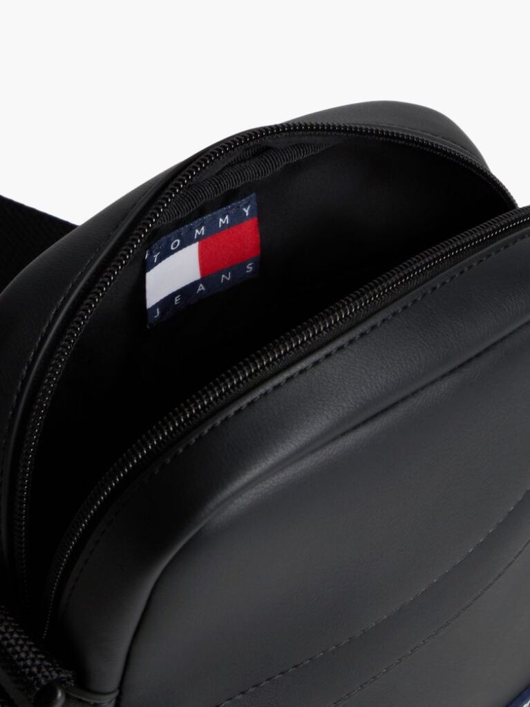 Negru Geanta Essential Crossbody Reporter Cu Logo  Barbati
