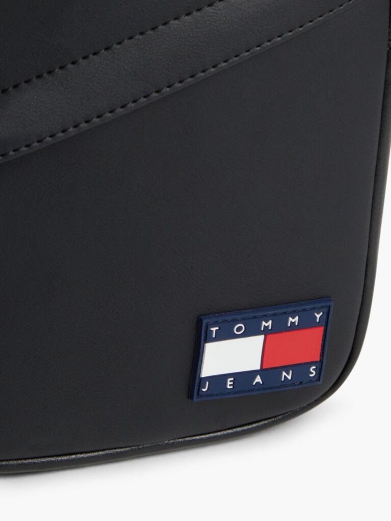 Negru Geanta Essential Crossbody Reporter Cu Logo  Barbati