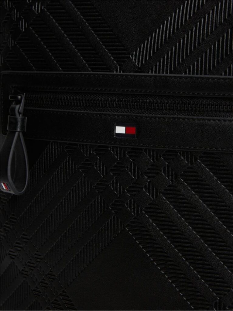 Negru Rucsac Corporate Cu Carouri Si Steag  Barbati