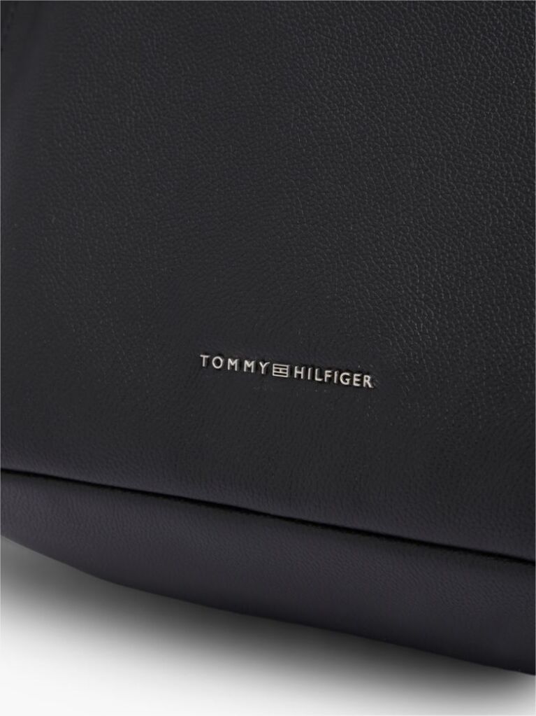 Negru Rucsac TH Business Dome Din Piele  Barbati