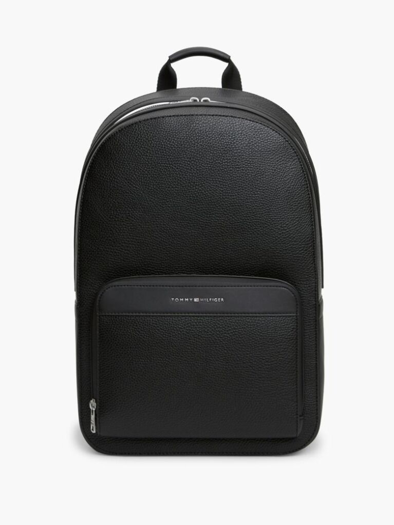 Negru Rucsac Dome Cu Logo Mtealic  Barbati