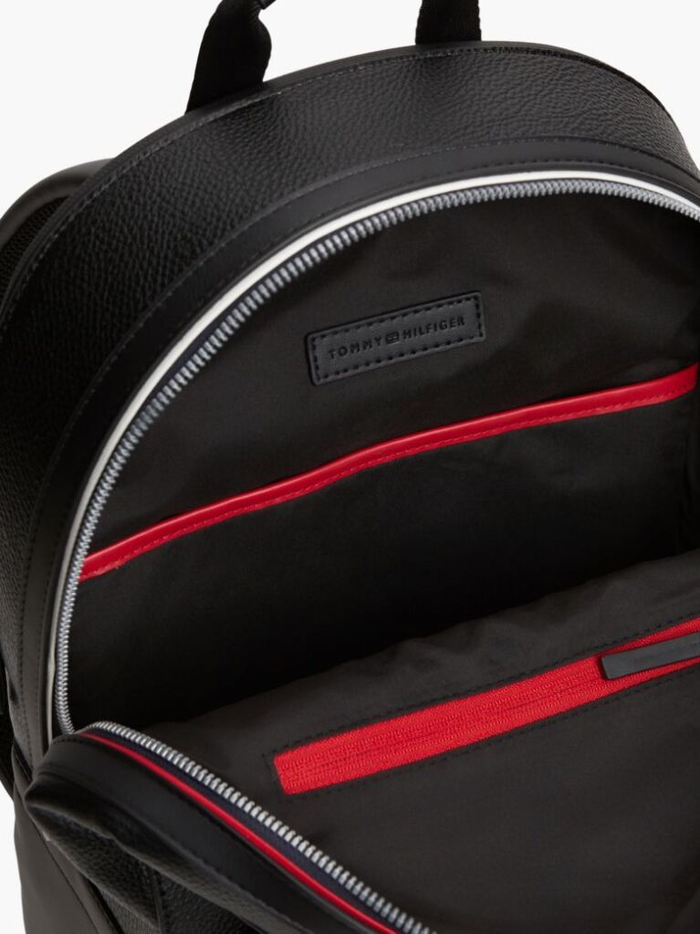 Negru Rucsac Dome Cu Logo Mtealic  Barbati