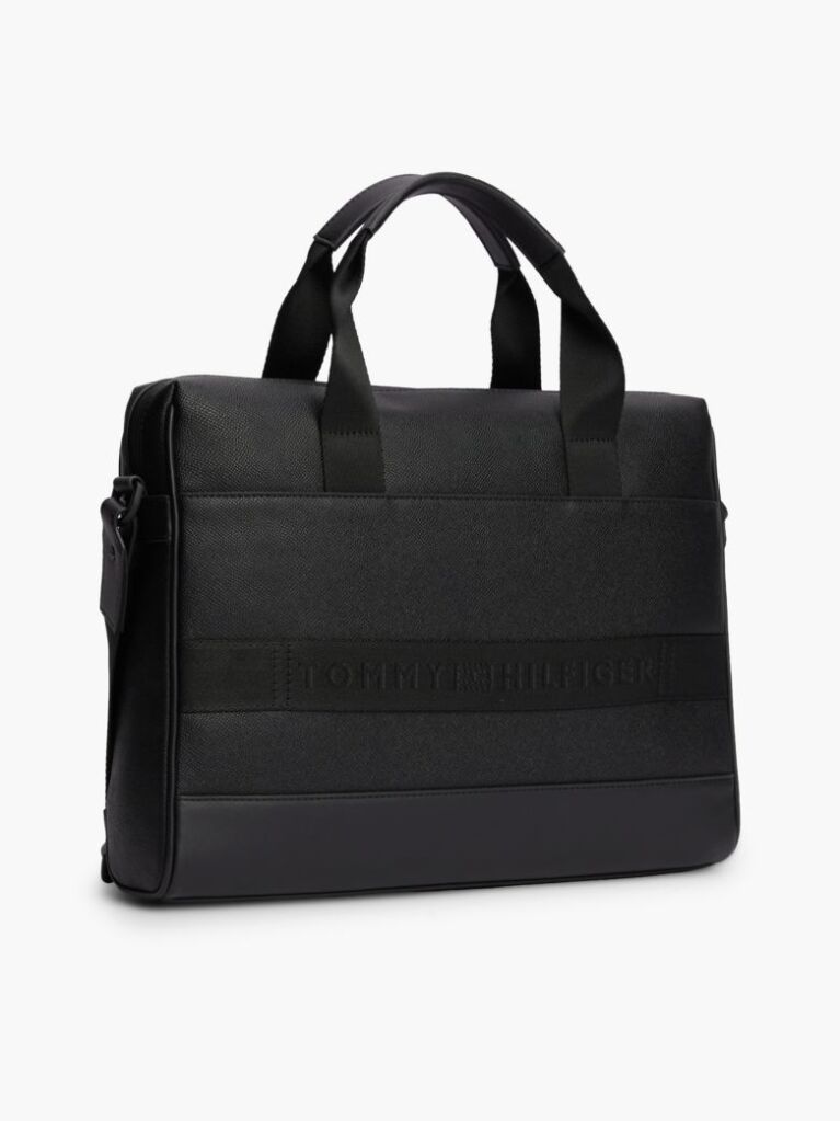 Negru Geanta De Laptop Modern Cu Steag  Barbati