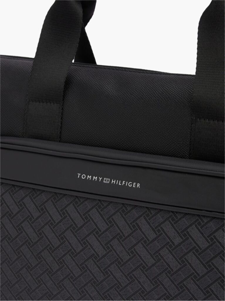 Negru Geanta De Laptop Modern Cu Steag  Barbati