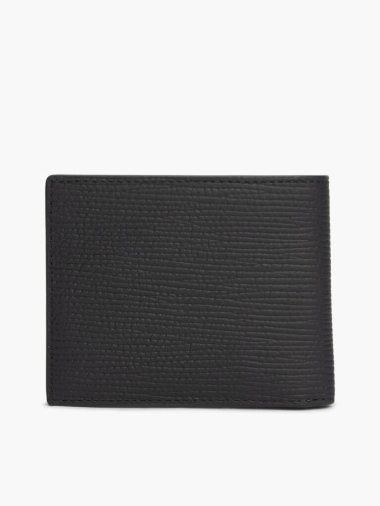 Negru TH Business Portofel Pentru Carduri Si Monede Bifold   Barbati