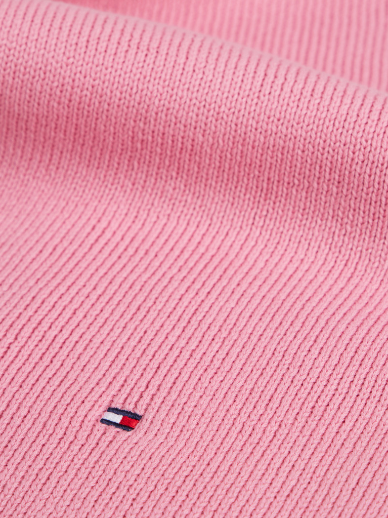 Roz Esarfa Kids’ Rib-Knit  Copii unisex