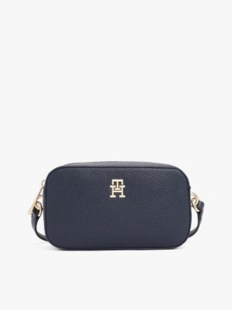 Blue TH Monogram Camera Plaque  Women