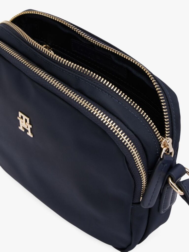 Blue TH Emblem Crossover Bag  Women