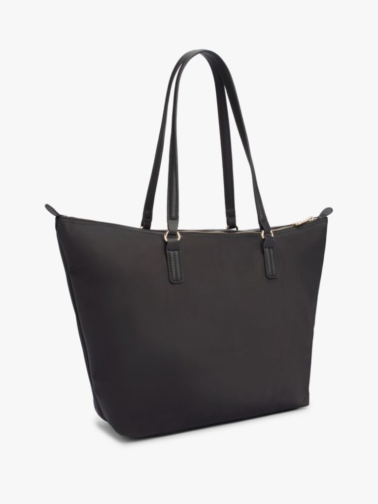 Black TH Monogram Plaque Tote  Women