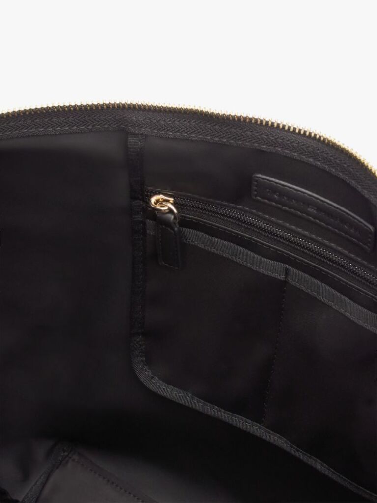 Black TH Monogram Plaque Tote  Women