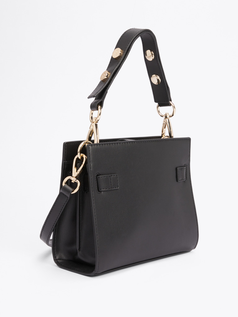 Negru Geanta Heritage Stud Satchel  Femei