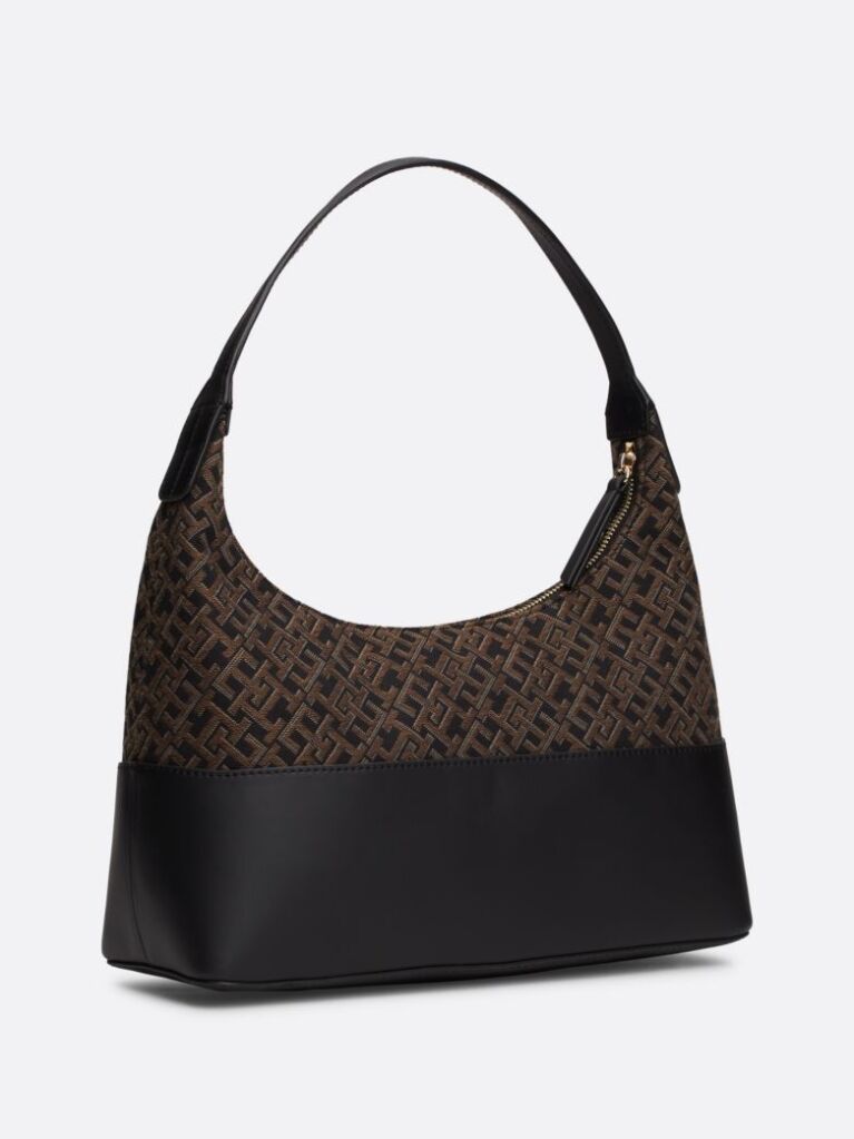 Negru Geanta De Umar Jacquard TH   Femei