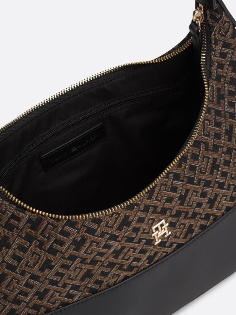 Negru Geanta De Umar Jacquard TH   Femei