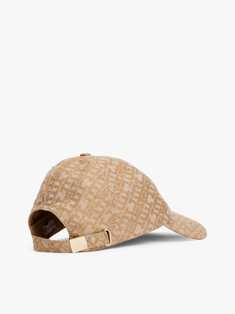 Brown TH Monogram Baseball Cap  Women