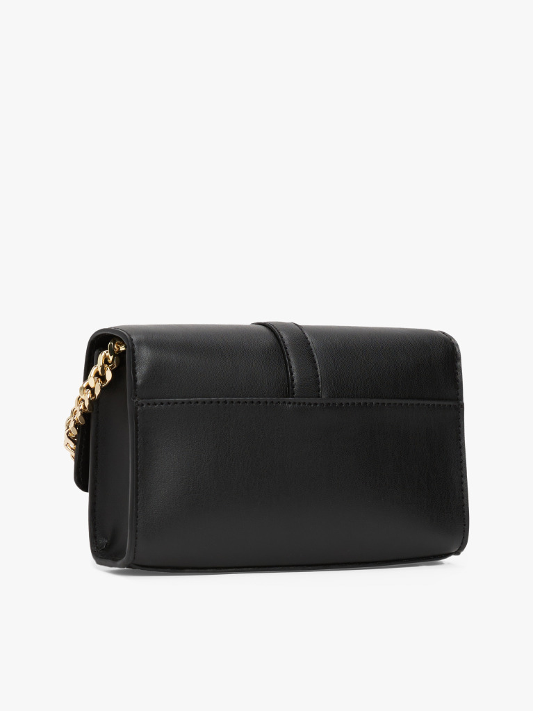 Negru Geanta Crossbody Cu Curea Din Lant Heritage  Femei
