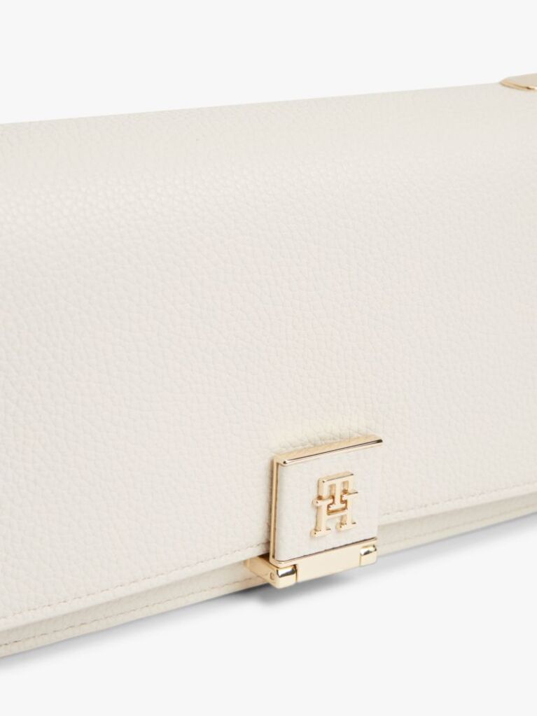 Bej Geanta Crossbody Cu Monograma Th  Femei