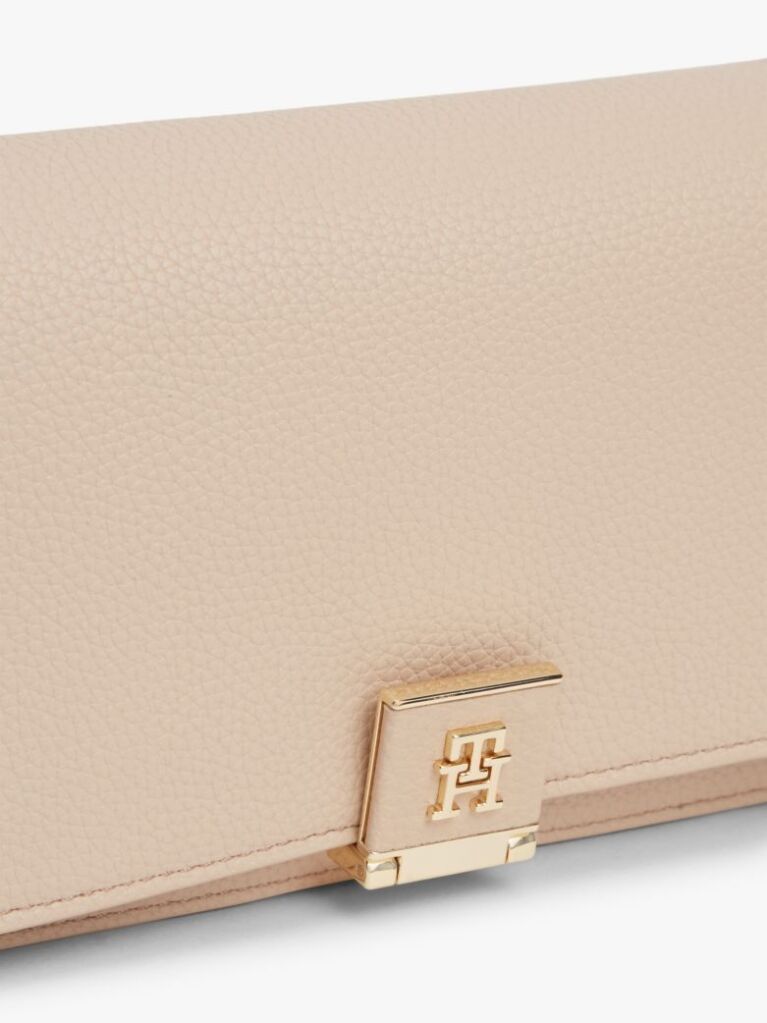 Bej Geanta Crossbody Cu Monograma Th  Femei