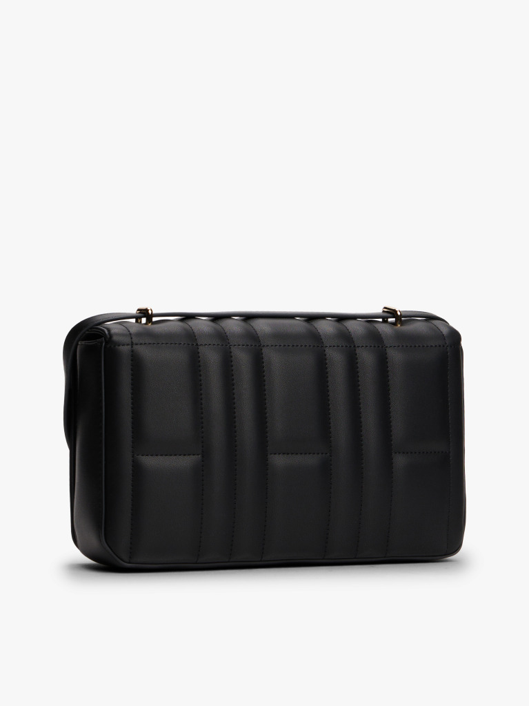 Negru Geanta Crossbody Matlasata Cu Monograma TH  Femei