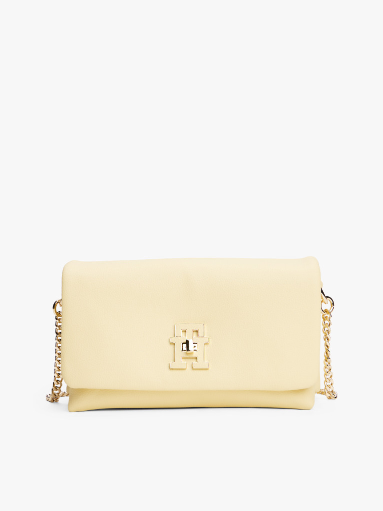 Galben Geanta Crossbody Cu Inchidere Tip Turn Lock  Femei