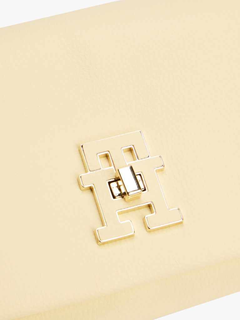 Galben Geanta Crossbody Cu Inchidere Tip Turn Lock  Femei