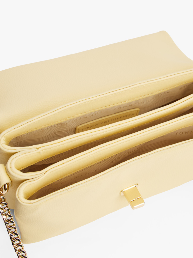 Galben Geanta Crossbody Cu Inchidere Tip Turn Lock  Femei