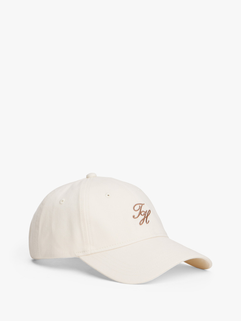 Bej Sapca Baseball Cu Broderie Monograma TH  Femei