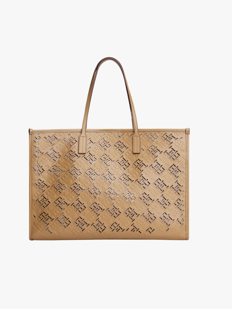 Khaki City TH Monogram Tote Bag  Women