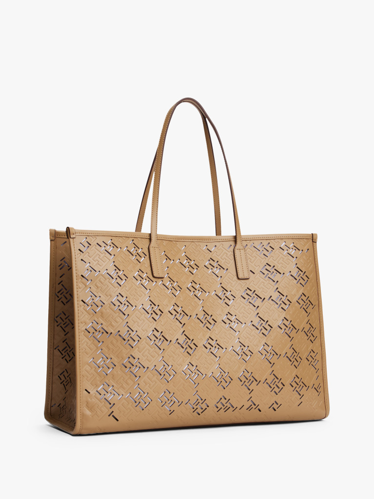 Khaki City TH Monogram Tote Bag  Women
